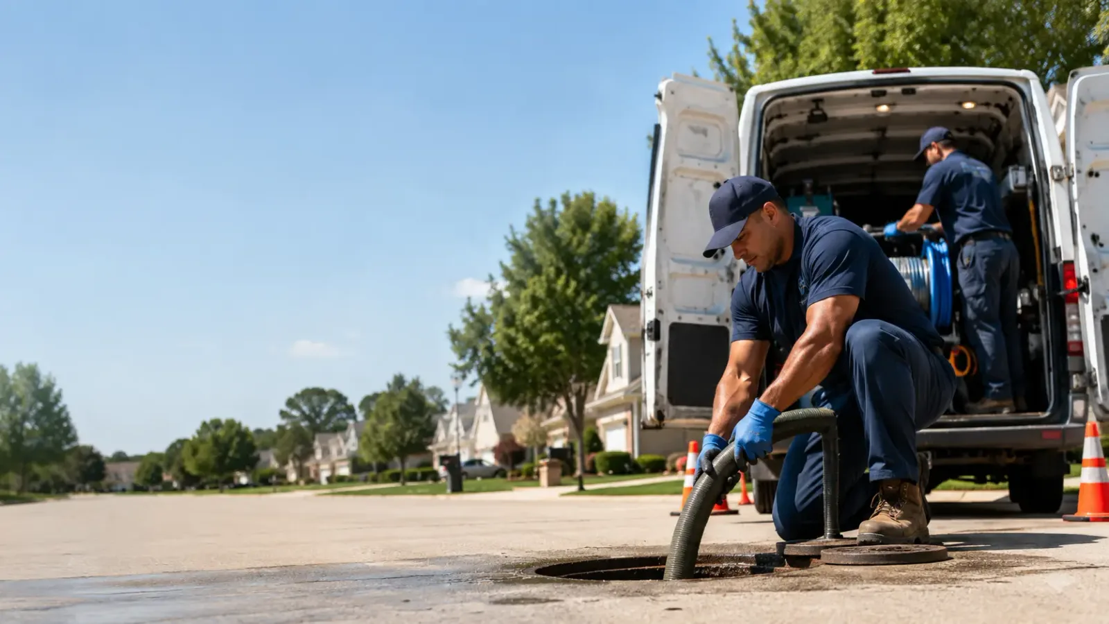 Sewer Backup Cleanup services in Wake Forest, NC